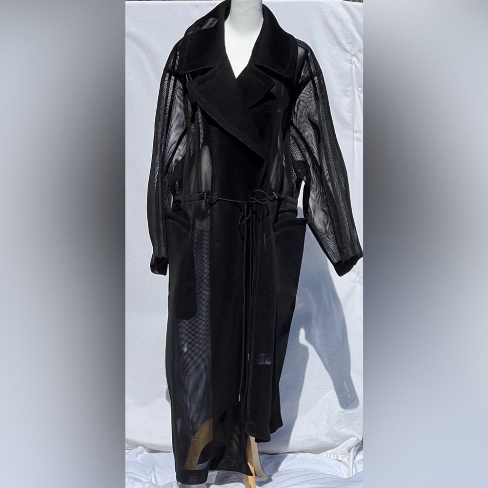 NWT Adidas x Ivy Park Beyoncé Mesh See Through Asymmetrical Jacket Size Small